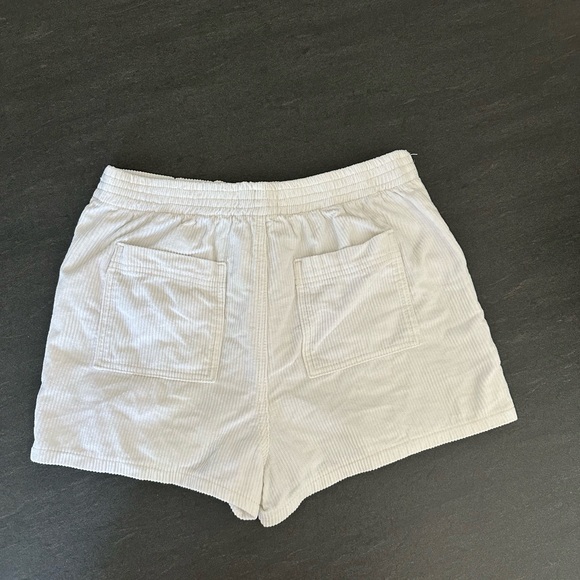 Billabong X The Salty Blonde White Corduroy Shorts - Picture 2 of 8
